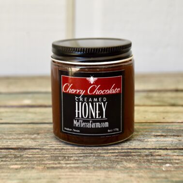 Cherry Chocolate Creamed Honey